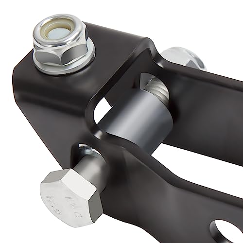 Image of KSP 2 inch-4 inch Front Shock Extenders Fit 1988-1999 Chevy GMC K1500 K2500 4WD, Shock Extension Kit for 1992-1999 Chevy GMC K1500 K2500 Suburban 4WD, Shock Extension Brackets Mount for Tahoe Yukon 4WD