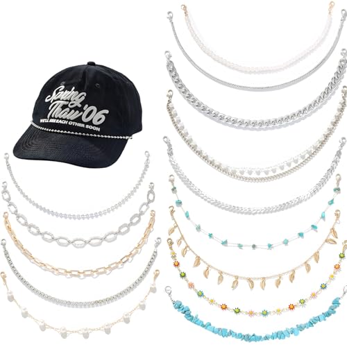 Chaînes de chapeau de camionneur personnalisable pour adulte, taille unique