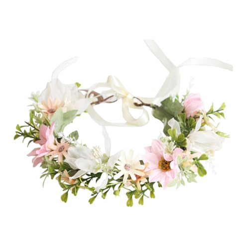 Couronne de mariée avec marguerites Bijou de tête pour jour unique