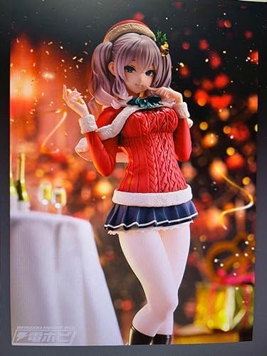 [未開封] AMAKUNI 艦これ 鹿島[Xmas]mode　特典付き 悪戯っぽい笑顔が可愛い！『艦これ』鹿島がクリスマス衣装でフィギュア