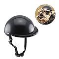 PETLESO Pet Helmet Dog Helmet for Motorcycles Bike Cool Costume for Cat/Small Dog - M