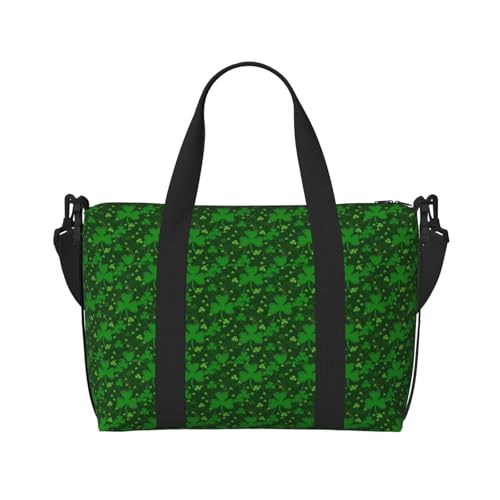 Sac de voyage Saint-Patrick polyvalent imprimé pailleté mixte - 2