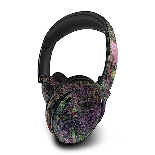 Image of MightySkins Glossy Glitter Skin Compatible with Bose QuietComfort 45 Headphones Paint Drip | Protective, Durable High-Gloss Glitter Finish | Easy to Apply | Made in The USA