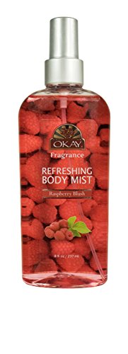 Refreshing Body Mist Raspberry Blush Leaves You Beautifully Scented Fully Refreshed Will Awaken Your Senses Leaving You Feeling Revitalized Silicone,Paraben Free For All Skin Types Made In USA 8oz