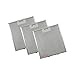 Kit de 3 unidades. Filtros de aluminio para campanas extractoras de 267 x 305 x 9, compatibles con el modelo "Elica"