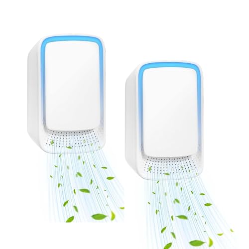 Youngly Air Purifier Plug In Air Ionizers Negative Ion Quiet for Home Office Garage (2 Pcs)