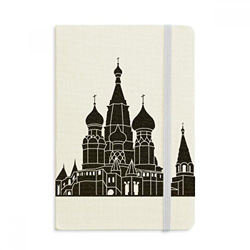 Carnet silhouette de Saint-Pétersbourg couverture souple format A5
