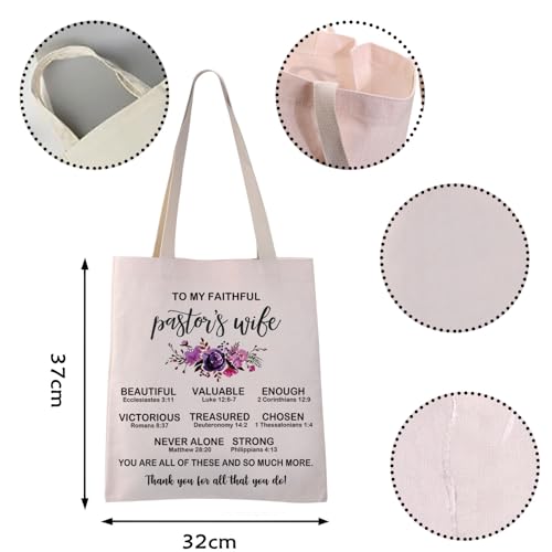Bolso Tote Para Mujer VAMSII Pastor's Wife miniatura 4