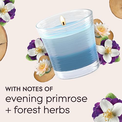 Glade 1-Wick 2in1 Scented Candle Jar, Moonlit Walk & Wandering Stream, Air Freshener Infused with Essential Oils, 4.08 Oz, 3 Count - image 6