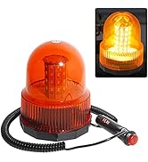Amazon.co.jp: 回転灯 作業灯 12V/24V兼用 黄色（回転・点滅）40LED