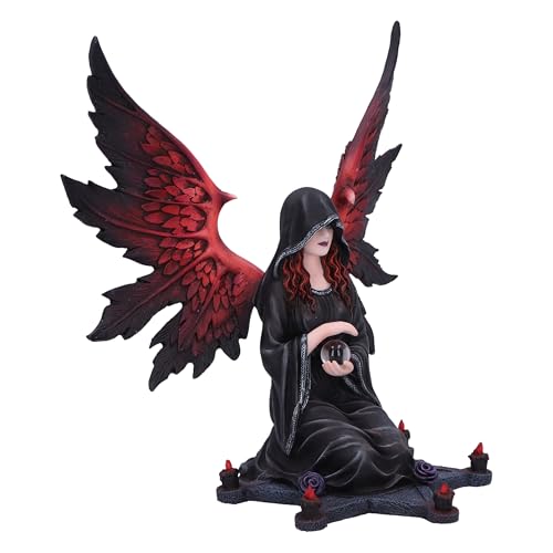 Nemesis Now The Foreseer Gothic Dark Angel Figurine 23cm, Resin, Cast in the Finest Resin, Expertly Hand-Painted, Brown - Image 4