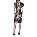 KARL LAGERFELD Paris Women's Dress, Black Combo, 2