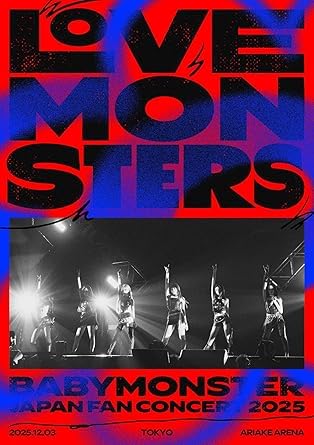 BABYMONSTER "LOVE MONSTERS" JAPAN FAN CONCERT 2025, Blu-ray, �t��HD 1080p, �X�e���I����, �ʏ��