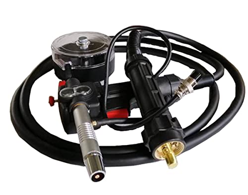 Preasion 200Amp Euro Aluminum Spool Gun Mig Aluminum Welding Torch Fit Binzel Euro Connection Mig Welder Welding Machine With 9.8Ft Cable Dc24V For Professional Welder #TOP1