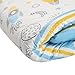 CutiePlusU Adult Diapers 10 Pieces, Disposable Incontinence Briefs with Tabs for Women and Men, Maximum Overnight Absorbency- Cosmic Adventurer (Medium 28