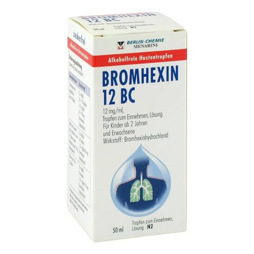 Preisvergleich Produktbild BROMHEXIN 12 BC Tropfen zum Einnehmen 50 ml