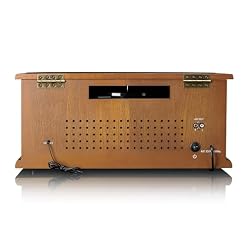 Lenco TCD-2551 Tourne-Disque pour Vinyle – Platine Vinyle Bluetooth avec Haut-Parleur – Lecteur CD – Platine Cassette – 3 Vitesses – entraînement par Courroie – 2 x 5 Watt – Bois - Les Beatles, Paul McCartney, John Lennon, RIngo Starr, George Harrison Lenco TCD-2551 Tourne-Disque pour Vinyle - Platine Vinyle Bluetooth avec Haut-Parleur - Lecteur CD - Platine Cassette - 3 Vitesses - entraînement par Courroie - 2 x 5 Watt - Bois – Image 4