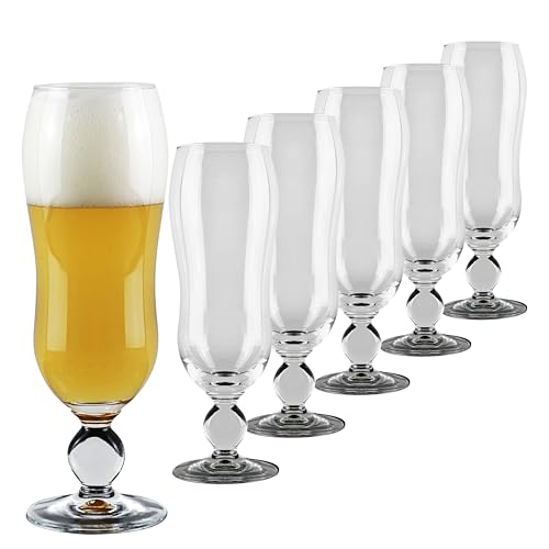 Sauerland GLAS 6er Set Bierglas Andi 300ml