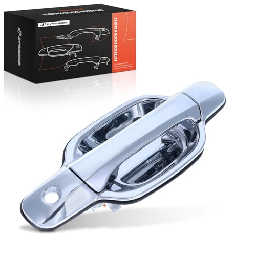 A-Premium Front Left Driver Side Exterior Door Handle with Keyhole