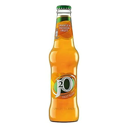 Britvic J2O Orange & Passion Fruit Juice Drink (24 x 275ml Glass Bottles)