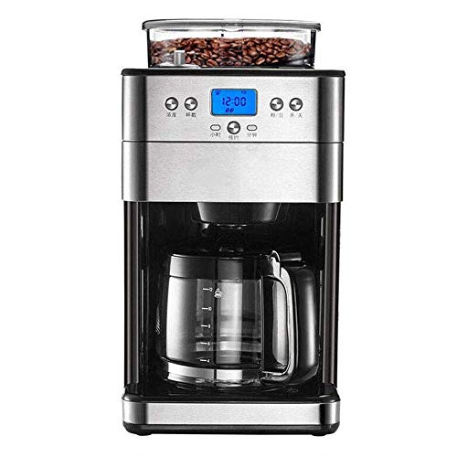 NINGXUE-MAOY Cafetera, cafetera, máquina de café, máquina de café Espresso, Frijoles de Pulido Completamente automáticos…