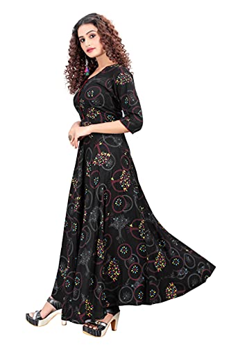 Image of M-FASHION Women's Rayon Regular Kurti