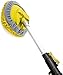 DocaPole 5-12 Foot Wall Duster Extension Pole | Chenille Microfiber Cleaning Head | For Use by Hand or with an Telescopic Pole | High Reach Duster for Walls and High Ceilings | Washable Cleaning Cloth