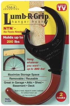 Val-A Lumb-R-Grip Hanger Hook 2 Pack