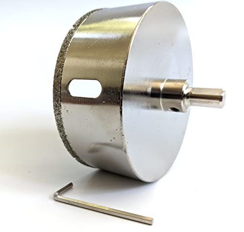 Drilax Broca Diamante 4" con Pin Piloto Removible miniatura 4