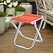 QSTDGVPW Folding Camping Stool Collapsible Stool Camp Stool Compact Adults Foldable Footstool Saddle Chair for Traveling Garden Lawn, Style B