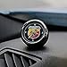 Auto-Uhr Outlet Armaturenbrett Auto Uhr Luftauslass Clip Innendekoration Kompatibel mit Fiat 500 Punto Panda Tipo Abarth Auto-Zubehör