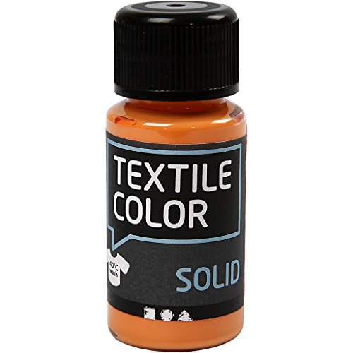 Creativ Company Textil Solid, Orange, Couvrant, 50 ML
