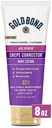 Gold Bond Ultimate Crepe Corrector 8 oz., Age Defense Smoothing Concentrate Skin Therapy Lotion