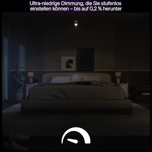 Philips Hue Smart LED A67 Lampe, Weiß und Color Ambiance, E27 Fassung, 11,8W, Vollspektrumlicht 1000K-20000K, 1600 Lumen, dimmbar, kompatibel mit Alexa, Google Assistant und Apple Home, 1er Pack 4