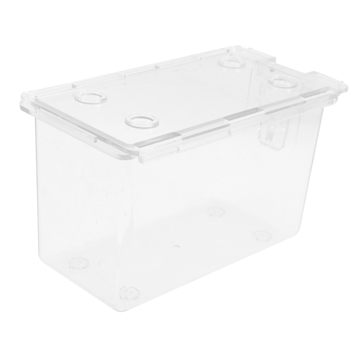 Rechteckige Aufbewahrungsbehälter-box Aus Acryl Pokerkartenhülle Leer Spielkartenhalter Transparent Kartenbox Organizer Für Spielkarten Kleine Perlen Und Knöpfe