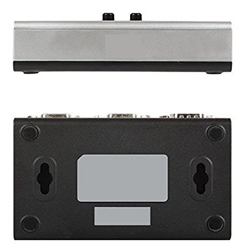 2 Port Serial 9pin Manual Switch Selector Box 2-way RS232 Female Serial port (RS232) 2:1 Seletor