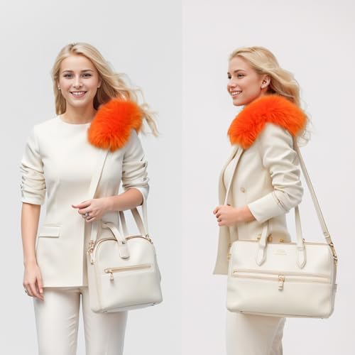 Image of 2 Pack Sheepskin Car Seat Belt Cover Pads | Long Wool Seatbelt Cushions