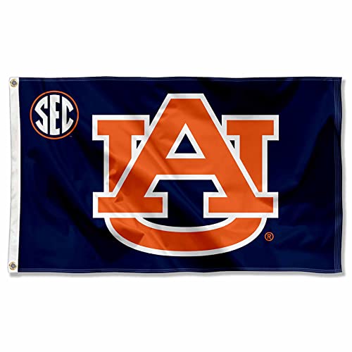 College Flags & Banners Co. Auburn Tigers SEC 3x5 Flag