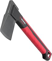Vista 9 de INTERTOOL Hacha ligera para división de leña de campamento y leña - Hacha pequeña de 14" para cortar madera con mango antideslizante y absorbente