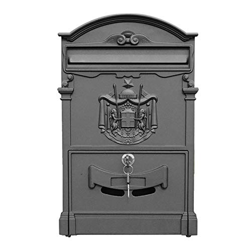 Boîte aux lettres murale extérieure résolvant les problèmes de courrier mouillé et volé
