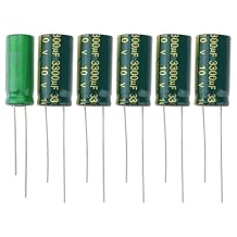The Lord of the Tools 6pcs Game Console CPU 10V 3300uf Capacitors & 2.5v 1F Super Capacitor Kit Compatible with Xbox Original for Fix No Power Date
