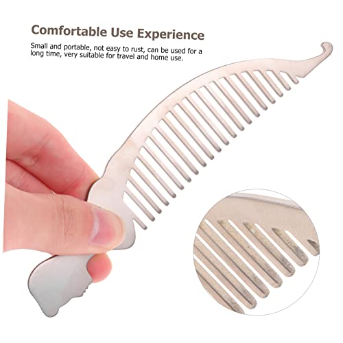 Peigne de coiffeur durable VALICLUD en acier antirouille haute précision
