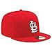 New Era St Louis Cardinals MLB Authentic Collection 59Fifty Cap Red/White Size Fitted 7 1/4