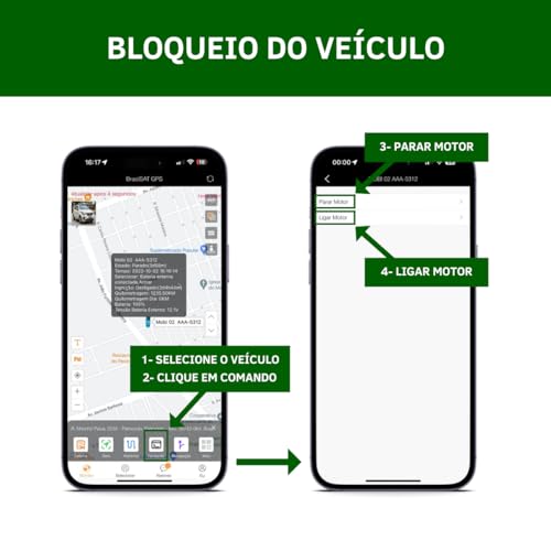 Rastreador Veicular Gps Bloqueador 4G Com Chip E Aplicativo Em Tempo Real Carro Moto Caminhao