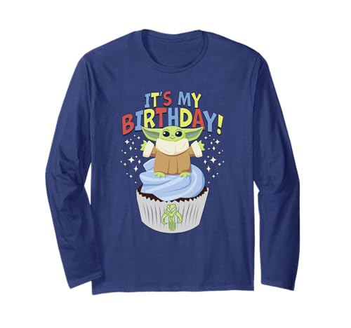 Star Wars T-shirt long sleeve Grogu idéal pour s'amuser durant la fête d'anniversaire