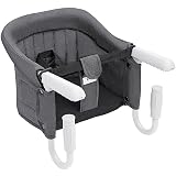 Hook On High Chair, Portable Clip on Table High Chairs for Babies and Toddlers, Removable and Washab