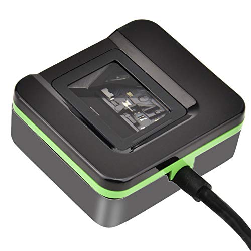 Deror Leitor de impressão digital USB, leitor de impressões digitais biométrico, sistema de controle