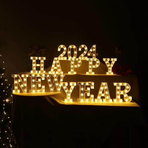 Image of LED Marquee Light Up Letters, 26 Alphabet Lighted Letter and 10 Number, Battery Powered Night Light for Room Decor, Home Birthday Wedding Bar Party Decoration, Shiny Silver Diamond (Letter N)