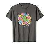 Disney Tangled Floral Pascal T-Shirt Small