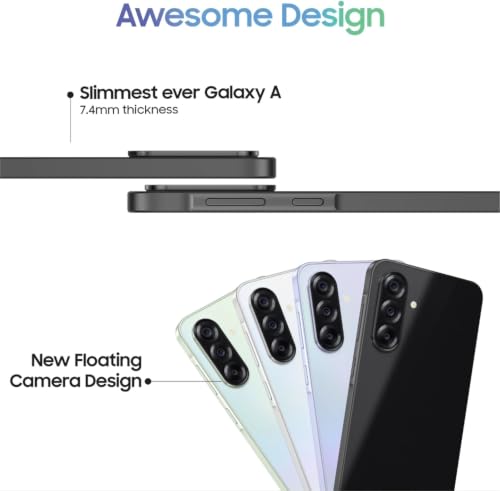 Image of Samsung Galaxy A36 5G (Awesome Black, 12GB RAM, 256GB Storage) | Snapdragon 6 Gen 3 Octa-Core Processor | 50MP + 8MP AI Dual Camera | 12MP Front Camera | 6.7-inch FHD+ Super AMOLED 120Hz Display |